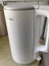 美的（Midea）烧水壶电热水壶304食品级不锈钢无缝内胆双层防烫1.7L大容量1800W智能断电SHJ1721【价保618】 实拍图
