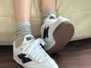 NEW BALANCE NBRC42官方运动鞋男鞋女鞋夏季百搭休闲运动板鞋薄底鞋德训鞋 白色/灰白色 URC42LA 37 (脚长22.5cm) 实拍图