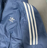 adidas宽松日常舒适运动夹克外套男女春季新款阿迪达斯官方三叶草   深蓝（推荐选大一码)   L 实拍图