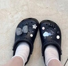卡骆驰（CROCS）贝雅洞洞鞋男鞋女鞋轻便耐磨一脚蹬拖鞋休闲鞋百搭花园鞋|10126 黑色-001 36 /37(220mm) 实拍图