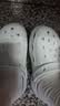 卡骆驰（CROCS）【预售】白鹿同款经典云朵洞洞鞋时尚百搭女鞋花园鞋|206750 月光灰-1NK(含智必星) 38 (240mm) 实拍图