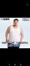 恒源祥【100%纯棉大码背心】男士抗菌加肥加大打底吊带跨栏无袖运动汗衫 实拍图