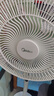 美的（Midea）【幸运草安睡1S】一级能效直流变频声控电风扇家用遥控卧室静音落地扇台式桌面抗菌大风力转页扇 实拍图
