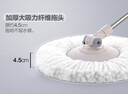 大卫拖把旋转拖把配件拖把吸水吸尘拖布头原装墩布拖头 2个装 拖头 实拍图