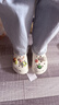 卡骆驰（CROCS）檀健次同款复古小鲸鱼洞洞鞋时尚厚底洞洞鞋花园鞋206302 白色-100(含智必星) 35 (220mm) 实拍图