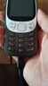 诺基亚（NOKIA）3210 4G 移动联通电信广电全网通 2.4英寸双卡双待 直板按键学生功能机备用手机黑色 实拍图