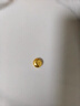 实时金【足金9999】黄金黄金金豆子金锭送人节日礼物投资收藏理财 金豆豆5g【带证书】 实拍图