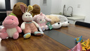 名创优品（MINISO）趴姿大号趣味狗狗毛绒公仔儿童玩具玩偶抱枕生日礼物女 灰色 实拍图
