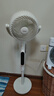 美的（Midea）【幸运草安睡2ProMax】家用空气循环扇直流变频轻音小型电风扇净化新款落地扇 智能语音遥控3D摇头 实拍图