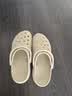 卡骆驰（CROCS）【预售】白鹿同款经典云朵洞洞鞋时尚百搭女鞋花园鞋|206750 骨白色-2Y2(含智必星)【预售】 39 (250mm) 实拍图