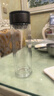 【京东物流配送】高硼硅双层玻璃杯大容量泡茶杯水杯子茶水分离杯 【双层加厚】茶杯350ml1只 实拍图