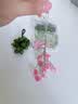 AMOR HOUR好运风铃手工DIY材料包挂件2个装配饰铃兰花绿葡萄手机链挂坠钥匙链背包新中式包包挂饰重阳节礼物 实拍图