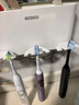 ecoco牙刷杯置物架 免打孔漱口杯牙刷架壁挂式浴室卫生间洗漱置物架 幸福三杯 实拍图