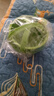 可挂式水槽沥水篮家用厨房水槽分离食物残渣过滤篮水果清洗滤水篮 绿色【一按即倒/不脏手】大号 实拍图