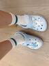 卡骆驰（CROCS）贝雅洞洞鞋男鞋女鞋轻便耐磨一脚蹬拖鞋休闲鞋百搭花园鞋|10126 矿物质蓝-4JQ(含智必星) 36 /37(220mm) 实拍图