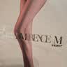 涞觅润丝【0.01】丝袜中腰深裆丝滑超薄性感透明连裤袜 玉色 无缝闭裆L码  实拍图