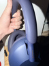 索尼（SONY）WH-1000XM5 头戴式无线耳机 蓝牙降噪耳机1000XM4升级款 网课游戏 华为苹果适用礼物送男女友学生 深夜蓝 实拍图
