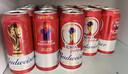 百威【哈兰德同款】世界杯珍藏版啤酒【限定大满贯】500ML*12听礼盒装 实拍图