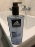 阿迪达斯（adidas）沐浴露男士专用洗发水洗面奶三效合一 游泳去氯清凉 热情600ml 实拍图