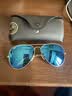 雷朋（RayBan）经典飞行员系列太阳镜男女开车防晒墨镜户外眼镜0RB3025 实拍图