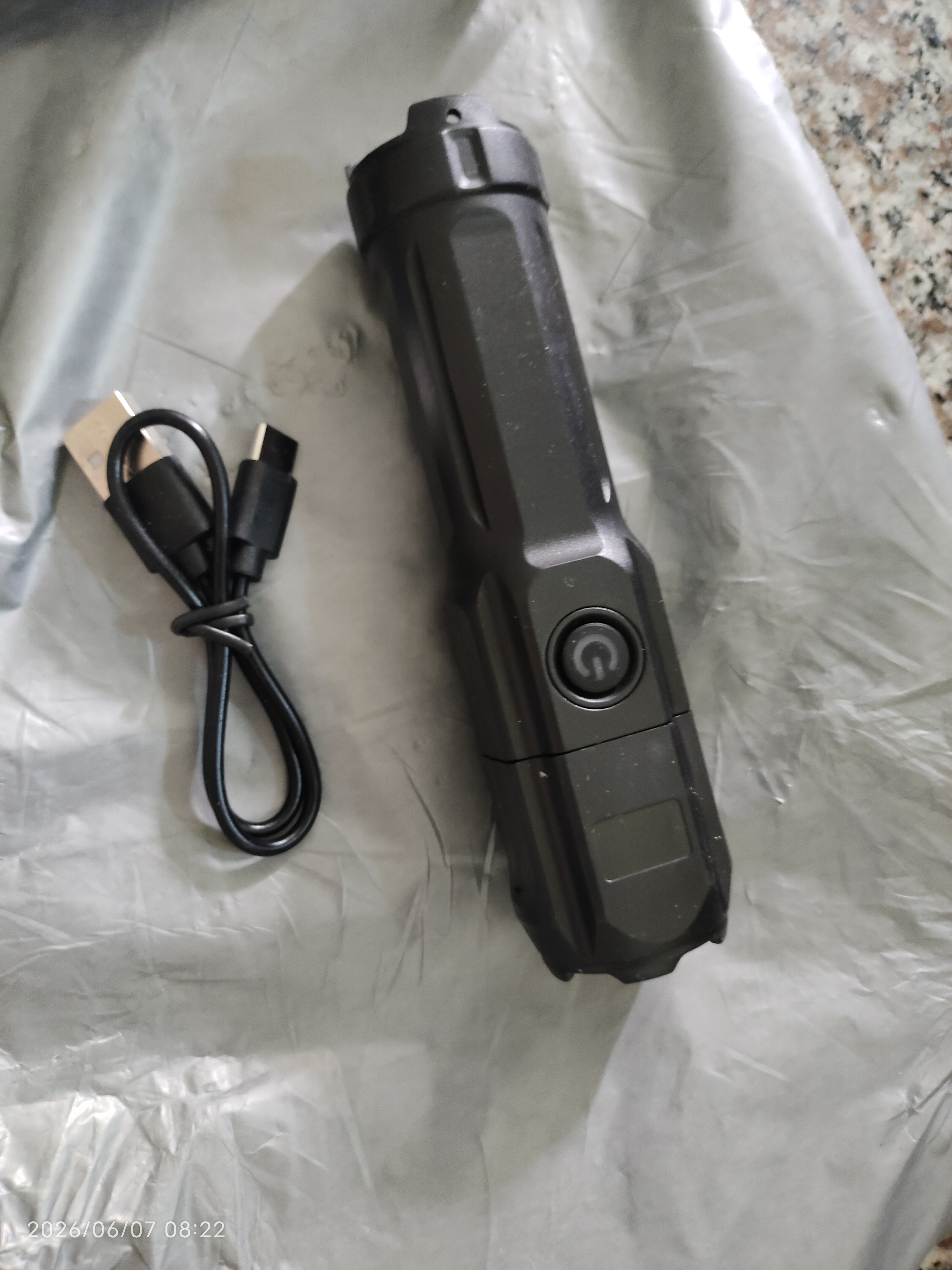 强光手电筒超量长续航变焦远射手电筒小型家用应急户外穿天炮潮流 【旗舰款】爆亮变焦长续航 实拍图