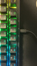 CHERRY樱桃MX1.1黑曜极光 机械键盘87键 游戏键盘 有线键盘 悬浮式无钢结构 RGB灯效 黑色红轴 实拍图