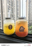 SHUANG YU一次性奶茶杯杨枝甘露瓶子带盖吸管送贴纸饮料果汁杯子400ml*10套 实拍图