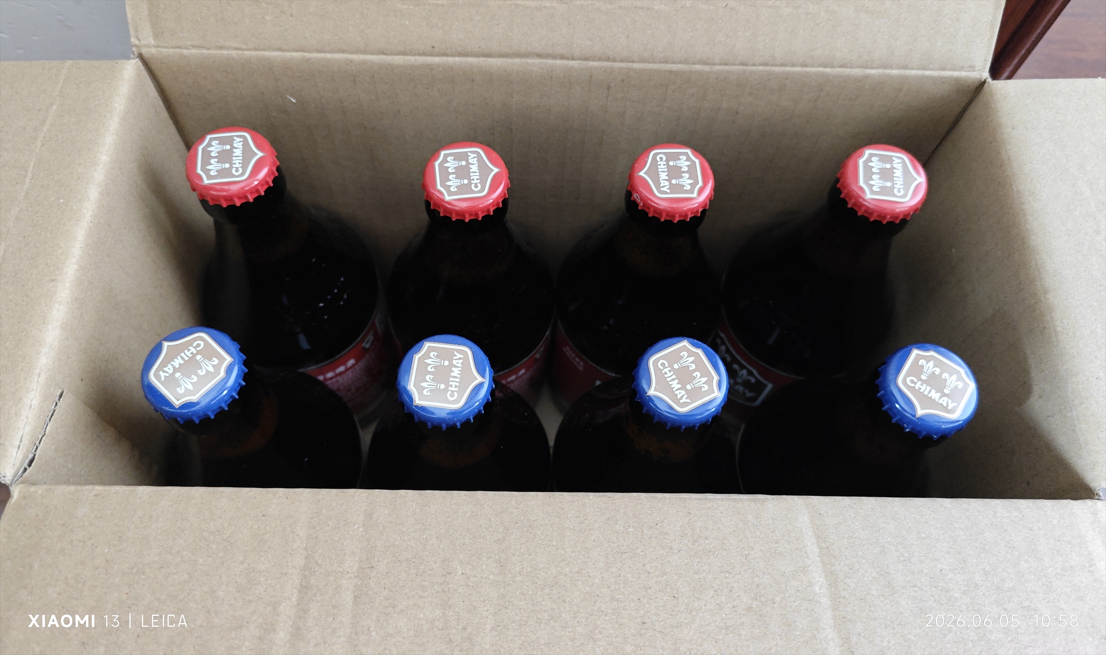 智美红帽/蓝帽啤酒 330ml*8瓶 精酿 比利时进口 聚会送礼 京东自营 实拍图