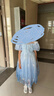 迪士尼艾莎公主裙子女童连衣裙2026夏季新款网纱爱莎演出礼服六一送礼物 实拍图