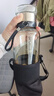 【送杯套】大容量加厚玻璃杯子便携杯茶水分离带杯套泡茶水杯 透明 1000ml吨吨桶 1只装 实拍图