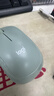 罗技（Logitech）M221 轻音鼠标 无线鼠标 办公鼠标 对称鼠标 带无线微型接收器 薄荷绿 实拍图