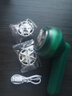 扬子（YANGZI）充电式毛球修剪器 家用毛衣起球去球器吸毛器 衣服去毛器剃毛神器 森林绿 标配+2个备用刀头 实拍图