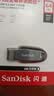 闪迪（SanDisk）64GB USB3.2 U盘 CZ550黑色 读速100MB/s 安全加密 数据恢复 学习办公电脑车载 高速大容量优盘 实拍图