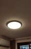 AOC护眼卧室吸顶灯 简约led灯具超薄普瑞灯珠三色 48W 40cm包安装 实拍图