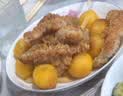 千味央厨香芋地瓜丸400g*2袋40个糯米芋头油炸小食炸货半成品早餐主食 实拍图
