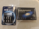 南孚5号充电电池4粒 镍氢数码型2400mAh 附充电器 适用于玩具车/挂钟/鼠标键盘等 AA-4B+ 实拍图