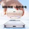 绿联【3C认证可上飞机】磁吸充电宝10000毫安20W快充薄兼容Magsafe无线移动电源适用苹果17华为小米 实拍图