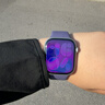 Apple/苹果 Watch S11 智能手表GPS款46毫米银色铝金属表壳雾紫色运动型表带M/L MEVX4CH/B 实拍图
