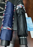 天堂伞 加大雨伞三折 经典商务伞格纹10骨加大雨伞男女 藏青 实拍图