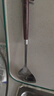 拜杰不锈钢锅铲炒菜铲小汤勺小锅铲仿木手柄隔热辅食工具 2件套 实拍图