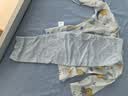 舒贝怡婴儿衣服内衣套装儿童睡衣宝宝春夏薄款家居服纯棉对开秋衣蓝色90 实拍图