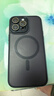 KEKLLE【肤感磁吸】适用iPhone14promax手机壳苹果14promax保护套无线充电磨砂防摔全包保护套 午夜黑 实拍图