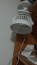 得力【行业TOP1-热销100W+】桌面usb风扇小型电风扇学生宿舍办公室工位寝室床头轻音小风扇-LK220白 实拍图