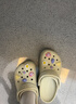 卡骆驰（CROCS）檀健次同款经典洞洞鞋轻便百搭女沙滩鞋包头拖鞋男鞋|10001 骨白色-2Y2(含智必星) 37 /38(230mm) 实拍图