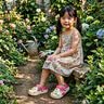 ECAC儿童洞洞鞋女童2026新款夏季女孩外穿凉鞋男孩防滑宝宝包头凉拖女 白玫红【棉花糖小女孩】 28-29 【内长约18cm】 实拍图