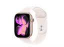 Apple/苹果 Watch S11 智能手表GPS款46毫米玫瑰金色铝金属表壳淡桃粉色运动型表带M/L MEVU4CH/B 实拍图