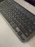 罗技（Logitech）大师系列MX Keys Mini无线蓝牙键盘充电办公ipad Mac薄膜迷你妙控键盘智能背光type-c双模跨屏79键 Keys mini+M240【黑色套装】 实拍图