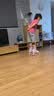 京东京造轮滑鞋儿童中小学初学锁轮溜冰鞋旱冰鞋铝合金支架单鞋樱花粉M码 实拍图