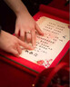 德双曼订婚背景板布置全套2026新款KT板订婚宴布置迎宾牌装饰套餐用品 【次日达】喜事连连丨送金丝绒桌布丨送名字日期贴 实拍图