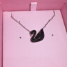 施华洛世奇（SWAROVSKI）SWAN 黑天鹅大号银链项链女送女朋友生日礼物女5347329 实拍图
